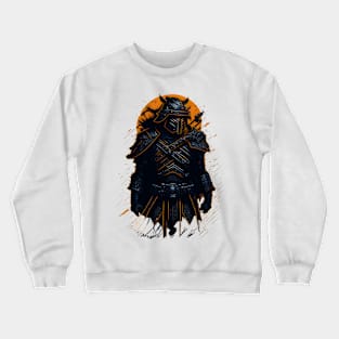 Cyberpunk Samurai Warrior Japanese Design Crewneck Sweatshirt